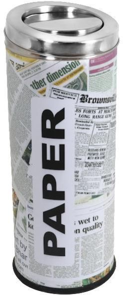 36L Steel Color Coded Waste Bin