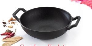 Cast Iron Black Kadhai