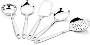 Steel Serving Spoon Set