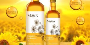 Organic Cold Pressed Sunflower Oil