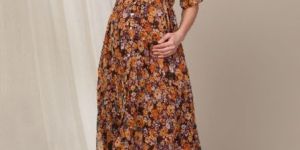 Floral Pregnancy Dress