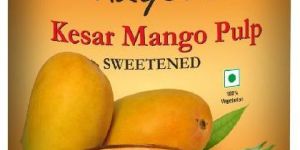 Sweetened Kesar Mango Pulp