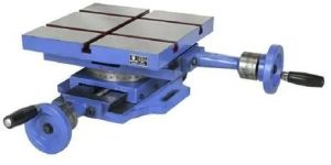 Compound Sliding Table with Calibrated Wheel and Swiveling Table