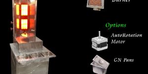 Stainless Steel Shawarma Machine