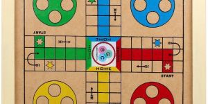 Wooden Ludo Board Game