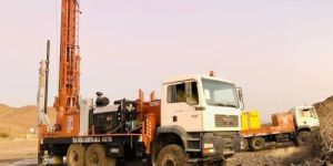Man Truck Mounted DTH Drilling Rig