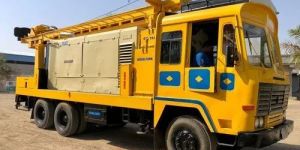 Single Truck Mounted Mud Rotary Drilling Rig
