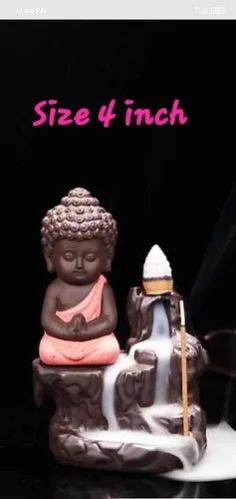 Smoke Fog Budha Fountain