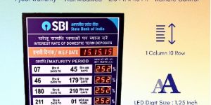 Sbi Electronic Interest Rates Board Economic