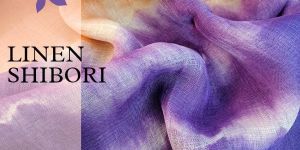 Linen Shibori Saree