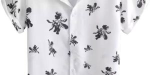 Mens White Formal Shirt