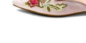 Embroidery Leather Footwear