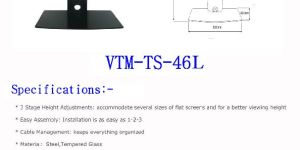 TABLE TOP TV STAND FOR 32 INCH TO 65 INCH