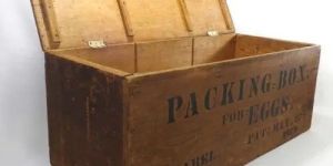 Wooden Egg Packing Box