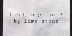 D Cut Paper Laminated HDPE Bag