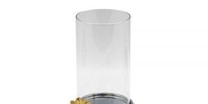 Aluminum Candle Holder Nickel