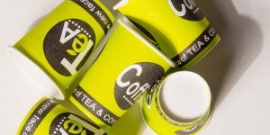 130ml Long Paper Glass