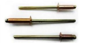 Button Head Copper Rivets