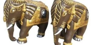 Wooden Elephant Statue