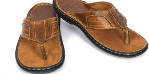 Men's Genuine Leather Slippers