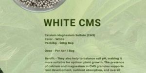 White Calcium Magnesium Sulphur Granules
