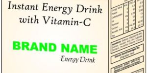 Instant Energy Drink Powder with Vitamin C