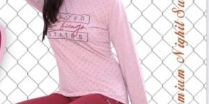 Ladies Winter Night Suit