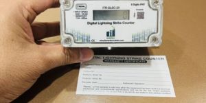 Digital Lightning Strike Counter