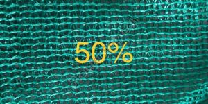 50% HDPE Green Agro Shade Net