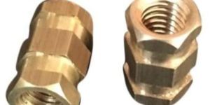 Brass Hex Moulding Insert