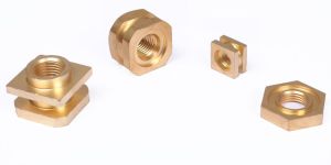 Brass Square Nuts