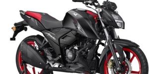 TVS Black Apache RTR 160 4V Bike