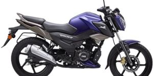 Tvs Blazing Blue Raider Bike