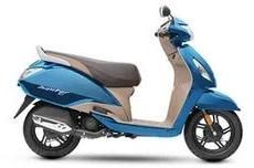 TVS Starlight Blue Jupiter ZX Scooty