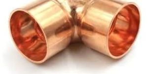 90 Degree Copper Elbow