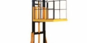 Single Mast Hydraulic Good Lift