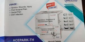 Aceclofenac Paracetamol Thiocolchicoside Tablet