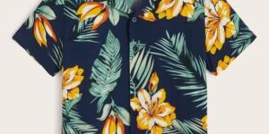 Men Hawaiian Half Sleeve Printed Shirts