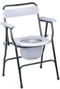 FOLDABLE COMMODE CHAIR