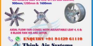 Axial Flow Fan with MS Casing Humidification Equipment
