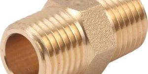 Brass Full Threaded Hex Nipple