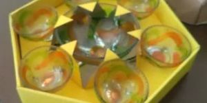 Glass Bowl Donga Set