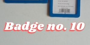 Rectangular Plastic ID Card