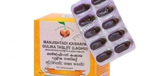 Vaidyaratnam Manjishtadi Kashaya Gulika Tablets