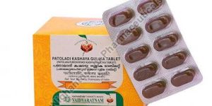 Vaidyaratnam Patoladi Kashaya Gulika Tablets