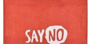 Printed Jute Handbag