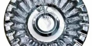 Round Silver Paper Dona