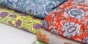 Poly Cotton Dress Material