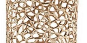 Aluminium Designer Accent Table