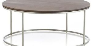 Wooden Round Coffee Table